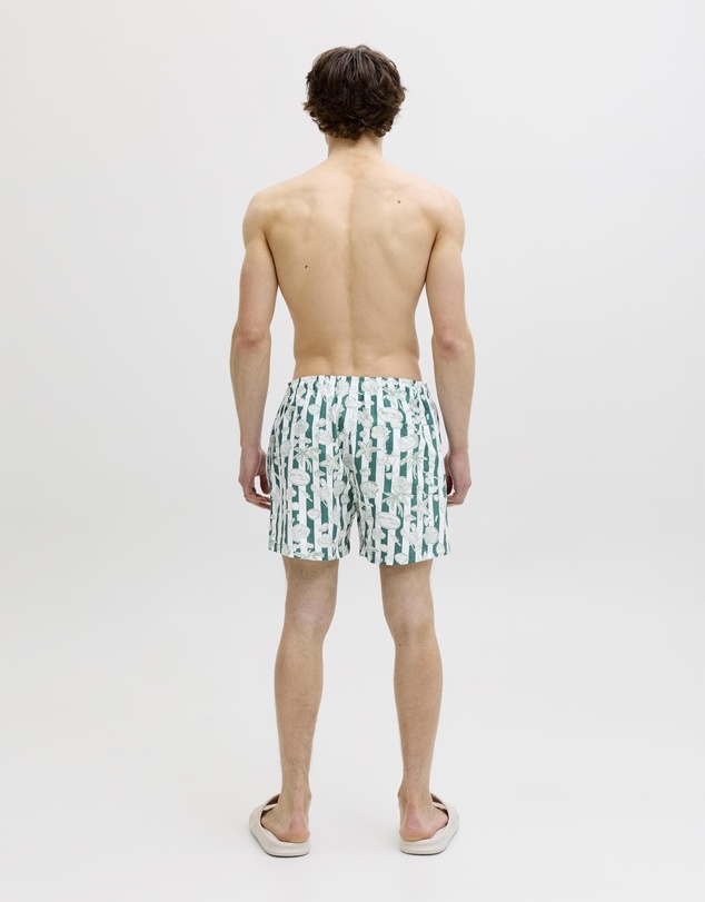 Jack & Jones - Jpstmaui Vibes Novelty Aop Swim Shorts SN