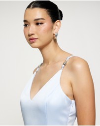 Lover - Florin Satin Mini Dress
