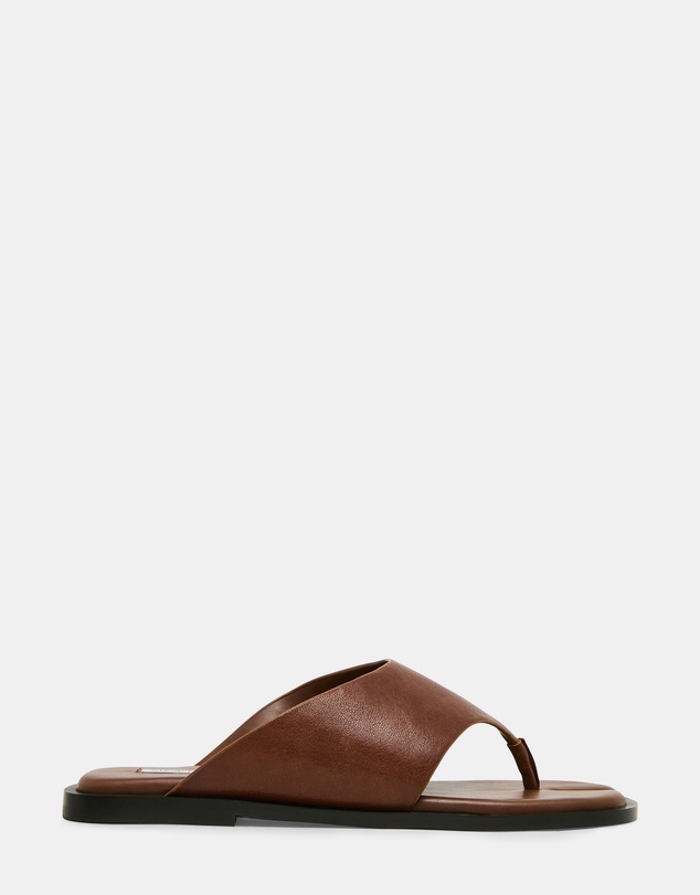 Steve Madden - Illia Cognac Leather Sandals