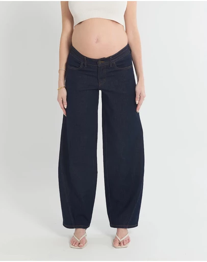 Soon Maternity - Milo Barrel Leg Jeans
