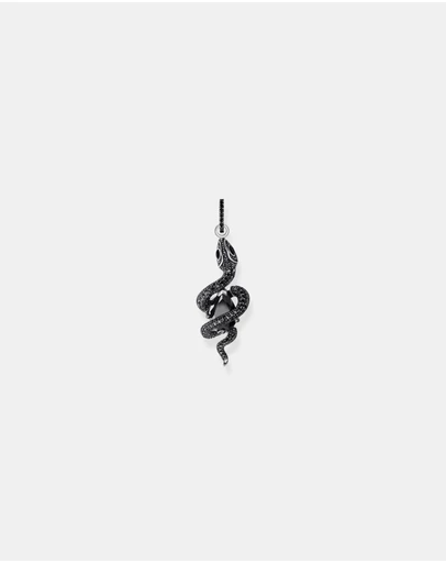 THOMAS SABO - Snake pendant with black zirconia