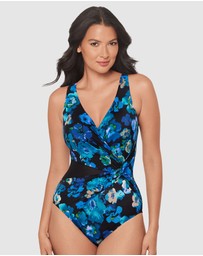 Miraclesuit Swimwear  - Secret Garden Circe Knot Detail Shaping Swimsuit
