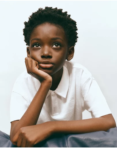 M.N.G - Slub Polo Shirt - Kids-Teens