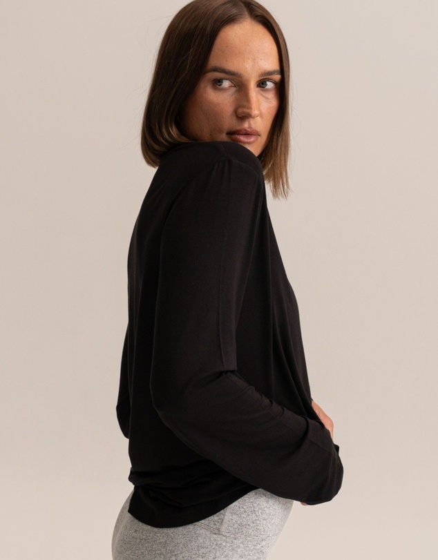 HyperLuxe The Label - Loose L/S Top