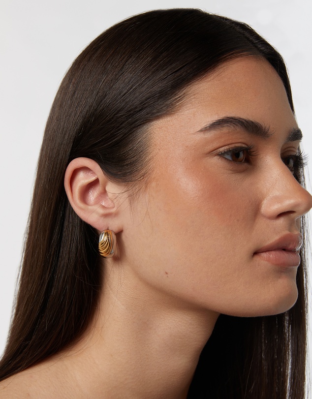 PETA AND JAIN - Solace Curved Earrings