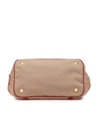 Pre-Loved by Azura Reborn - Pre-Loved Canvas Canapa Logo Bow Satchel