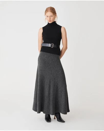 Forcast - Gina A-Line Knit Skirt
