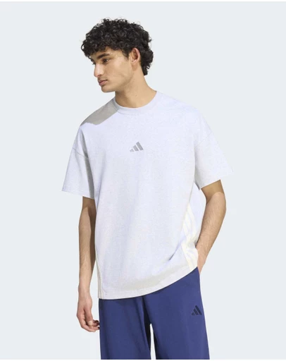adidas Sportswear - ADIDAS KIT 3-STRIPES LOOSE T-SHIRT Mens