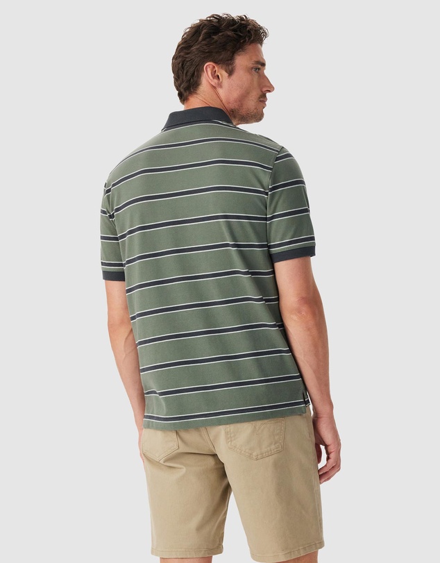 R.M.Williams - Brunswick Stripe Polo