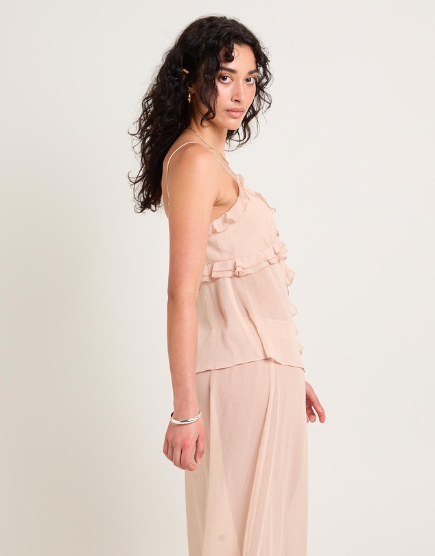 Subtitled - Sutton Boho Sheer Cami Top