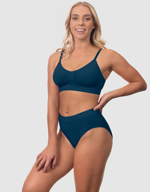 B Free Intimate Apparel - Wire-free Bamboo Padded Bra (B-C-D-DD-E-F-G-H) Cup
