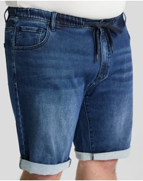 Johnny Bigg - Deran Knit Denim Short