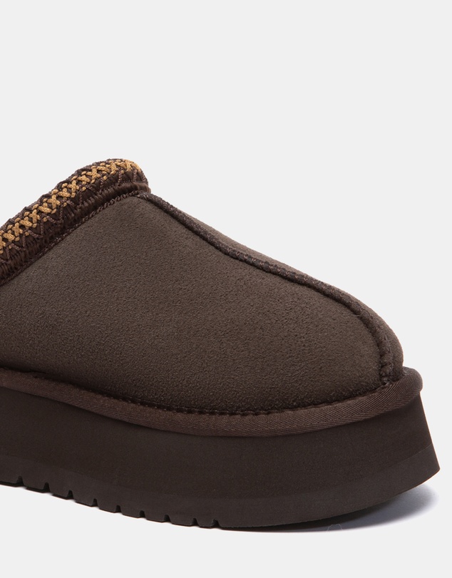 EVERAU - Australian Shepherd Ugg Tay Platform Cow Suede Upper House Shoes