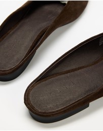 AERE - Tala Suede Mules
