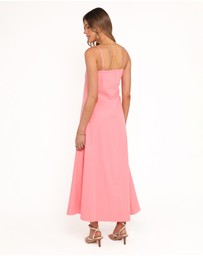 Petal & Pup - Corina Midi Dress - Watermelon