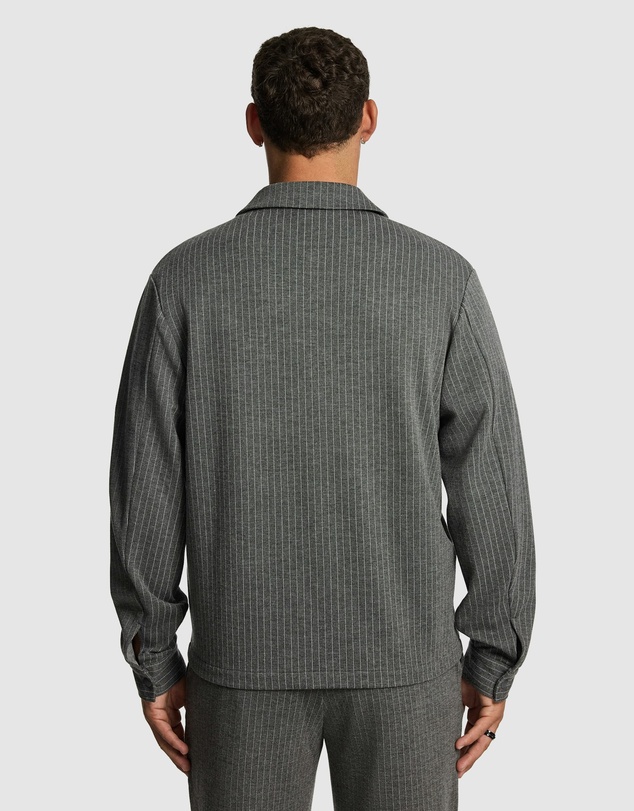 yd. - Phoenix Pinstripe Overshirt