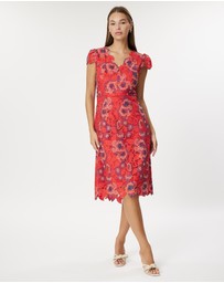 Romance by Honey and Beau - Luna Hi Lo Midi Dress