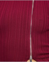 Dazie - Brynn Zip Through Vest