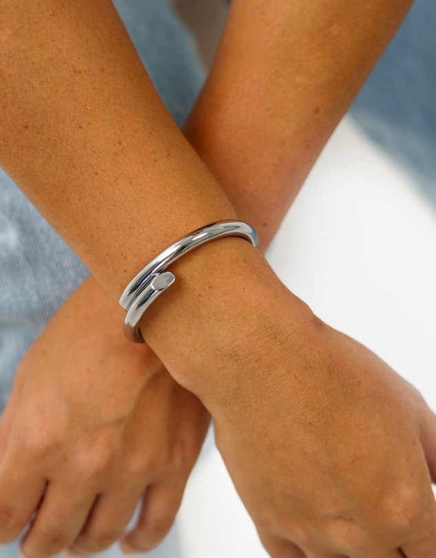 Sonne Jewellery - Kai Silver Bangle