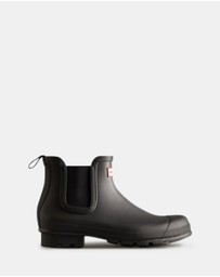 Hunter - Men's Original Chelsea Boot Black