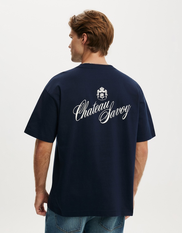 Cotton On - Box Fit Text T-Shirt