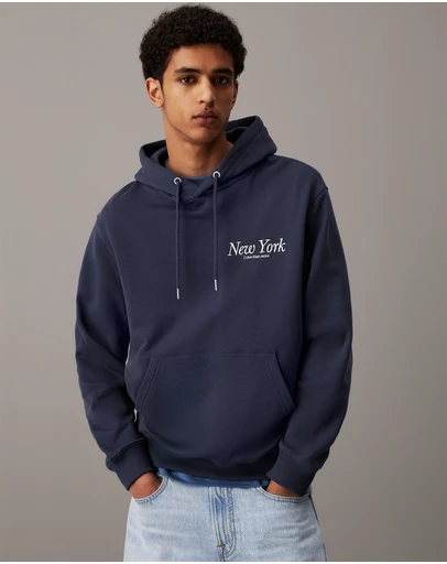 Calvin Klein Jeans - Relaxed New York Logo Hoodie