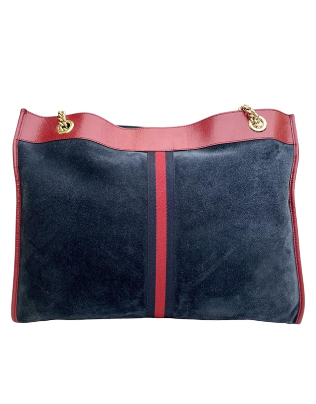 Pre-Loved by Azura Reborn - Pre-Loved Large Web Suede Rajah Tote