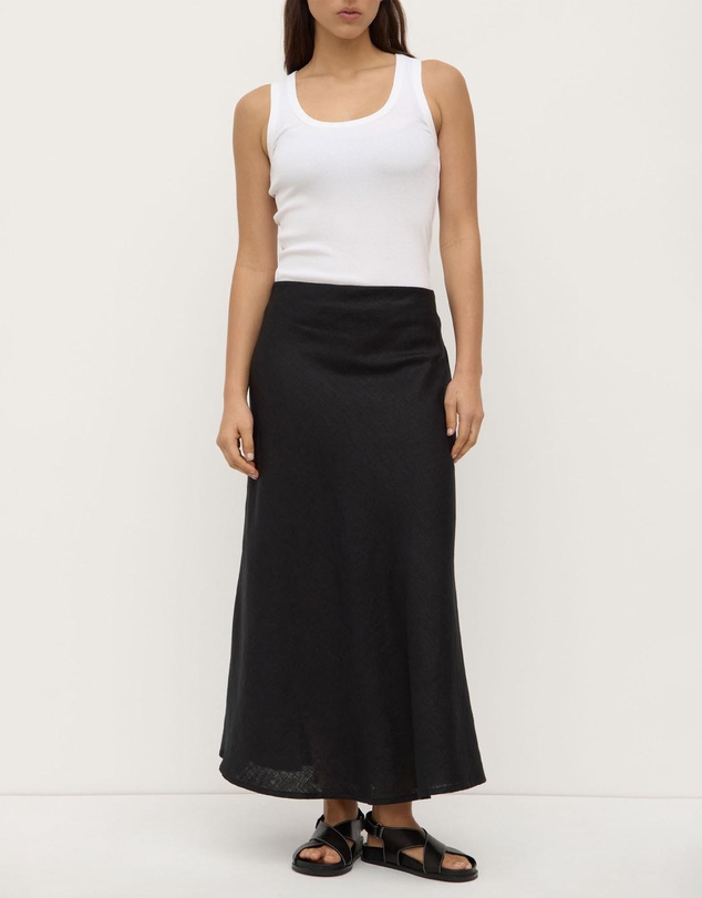 Assembly Label - Melody Linen Bias Skirt