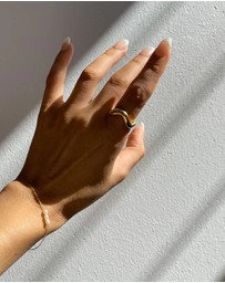 SAINT VALENTINE - Wabi Sabi Ring - Gold