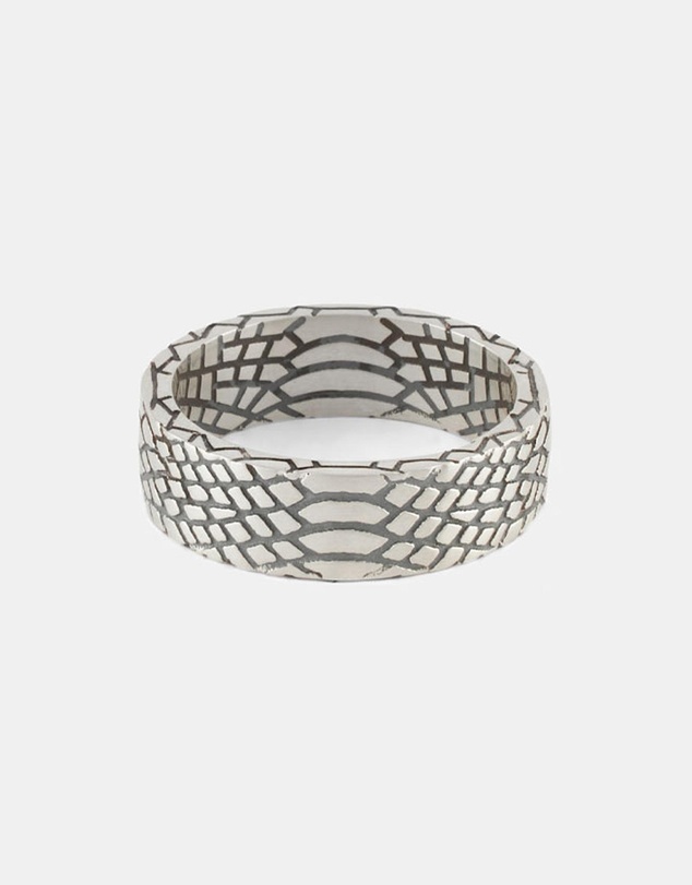 Serge DeNimes - Silver Snake Ring