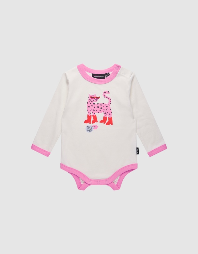 Rock Your Baby - Leopard Bodysuit & Legging Set