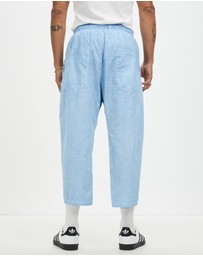Surrounded By Ghosts - The Eskolaite Linen Drawstring Pants
