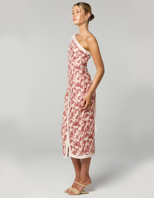 Winona - Cherri Asymmetrical Dress