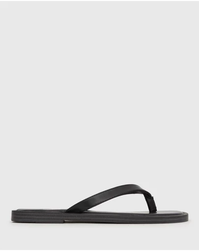 Betts - Crush Leather Thong Sandals