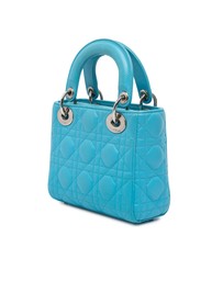 Pre-Loved by Azura Reborn - Pre-Loved Mini Lambskin Cannage Lady Dior