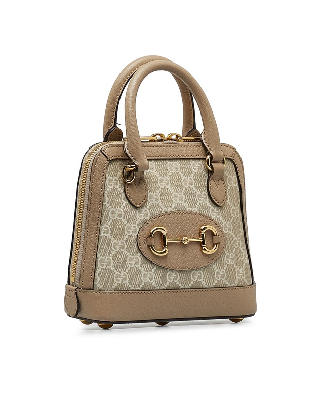 Pre-Loved by Azura Reborn - Pre-Loved gucci Horsebit 1955 Mini Bag Beige