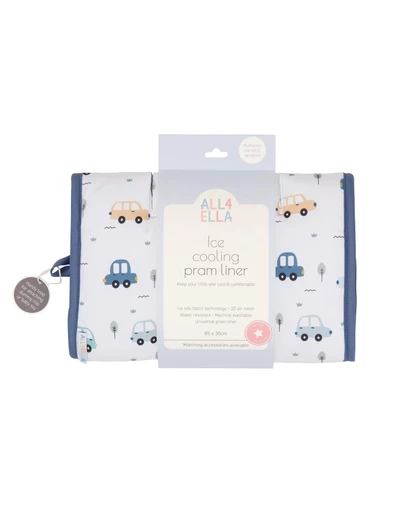 All 4 Ella - Ice Cooling Pram Liner Beep Beep