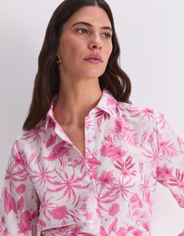 Sportscraft - Cotton Silk Palm Shirt