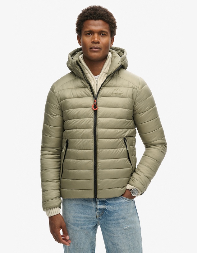Superdry - Hooded Fuji Sport Padded Slim Fit Jacket