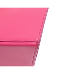 Pre-Loved by Azura Reborn - Pre-Loved Small Shiny Box Calfskin Hourglass Satchel