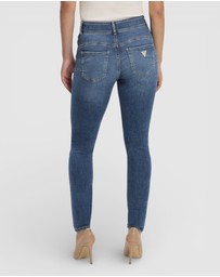 GUESS - Eco High-Rise Skinny Fit Shape Up Jeans