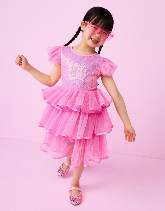 Rock Your Kid - Barbie Layered Dress - ICONIC EXCLUSIVE