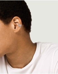 Diesel - Ear Cuff Silver Tone Earring