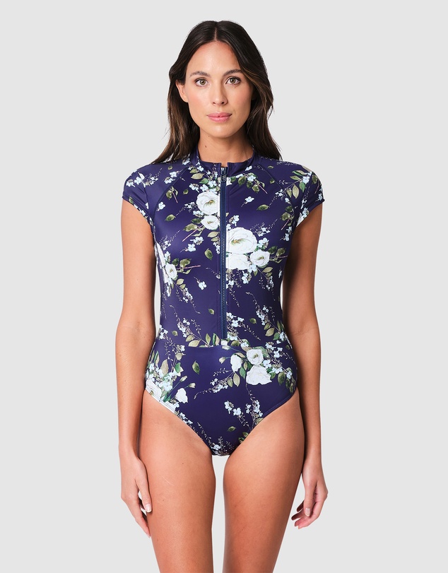 UNE PIECE - Original Sexie Rashie Cap Sleeve One Piece Swimsuit