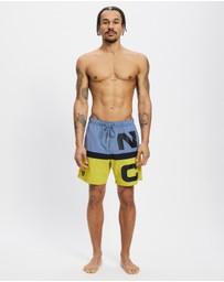 NAUTICA - 6in Ferns Swim Shorts