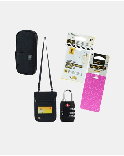 Milleni - Milleni Travel Safe & Secure Travel Essentials Pack