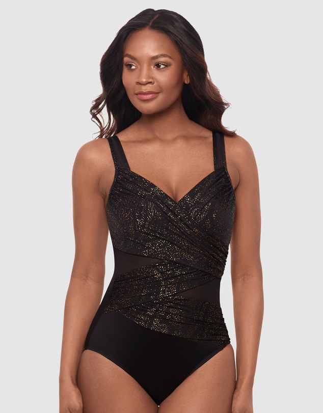 Miraclesuit Swimwear  - Brillante Madero Underwired Shaping Swimsuit