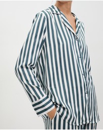 Gingerlilly - Imelda Stripe Satin Set