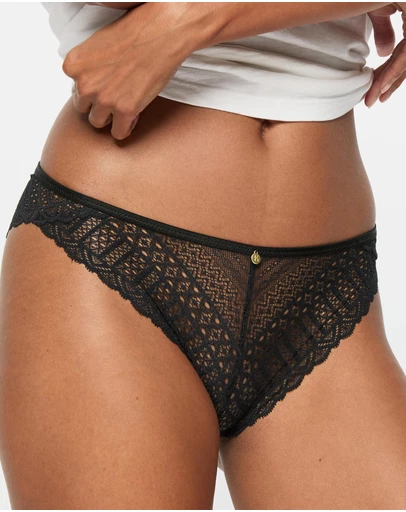 KBX - 3-Pack Lace High Leg Briefs