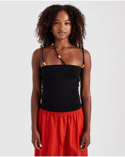 TOPSHOP - Mady Beaded Strap Vest